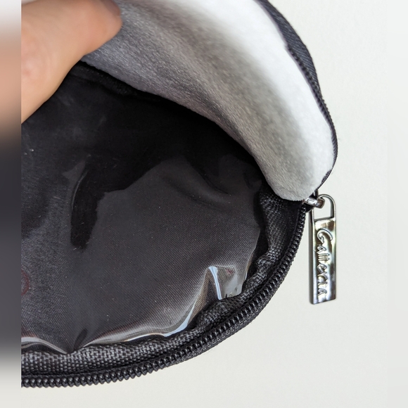 NEW GALLERIA Edgar Degas Ballet Lesson Cosmetic Makeup Bag Plastic Lined Dance - Picture 8 of 9